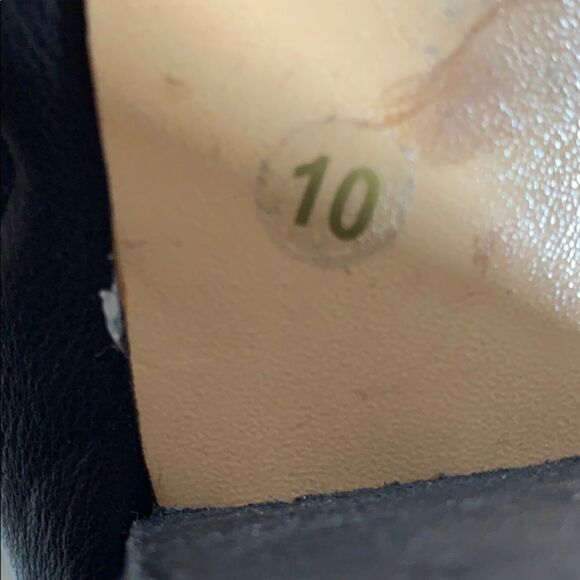 Anthropologie Dolce Vita Black Studded Leather Boot Sz 10 - Picture 5 of 6